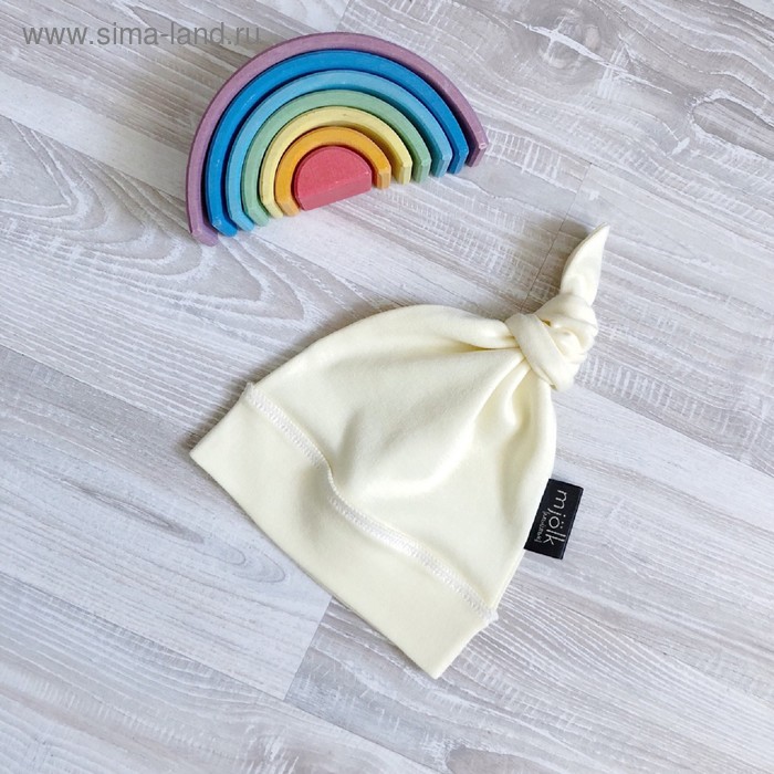

Шапочка для малышей Light Yellow, обхват 38-42 см