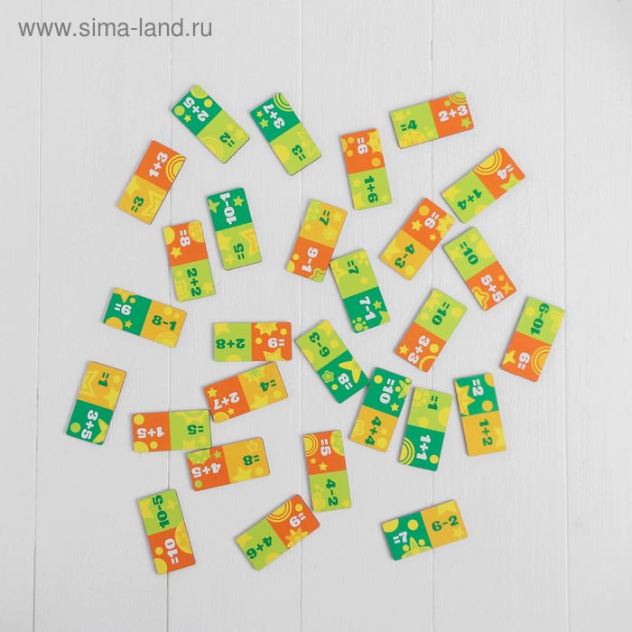 

Домино «Учимся считать»