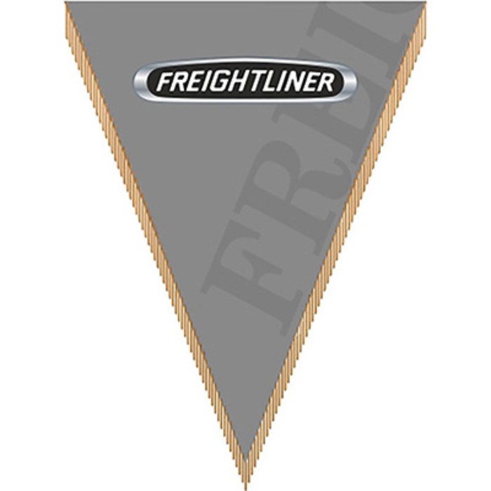

Вымпел треугольный FREIGHTLINER фон серый, 260х200 мм, цветной, Skyway, S05101022