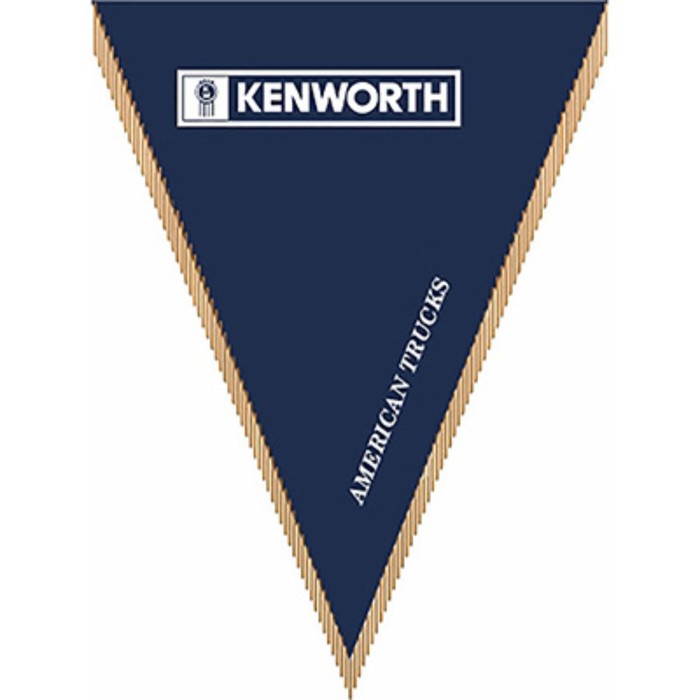 

Вымпел треугольный KENWORTH фон синий, 260х200 мм, цветной, Skyway, S05101044