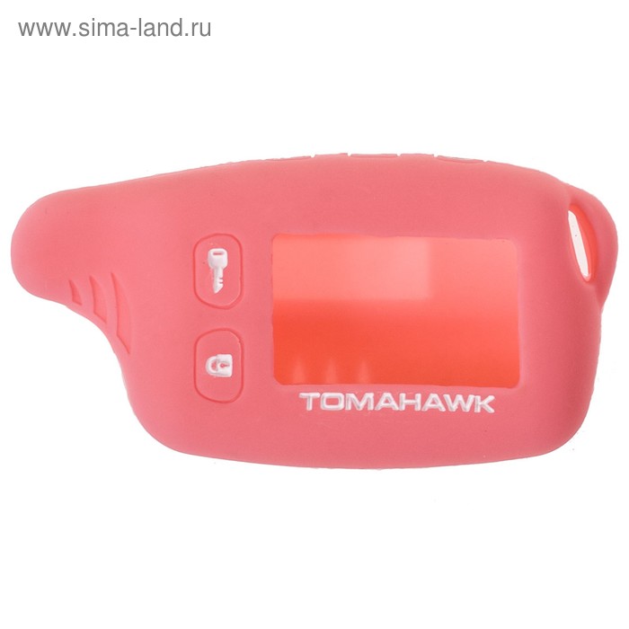 фото Чехол брелка tomahawk tw9010,9020,9030 силиконовый, розовый skyway