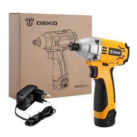 

Гайковерт аккумуляторный DEKO DKIS12-Li 063-4105, 2700 об/мин, 1/4", 3200 уд/мин, 100 Нм