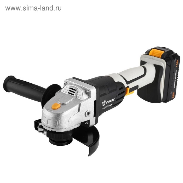 Угловая шлифмашина аккумуляторная DEKO DKAG20-125 20 В 125 мм 8500 обмин АКБ и ЗУ 547000₽