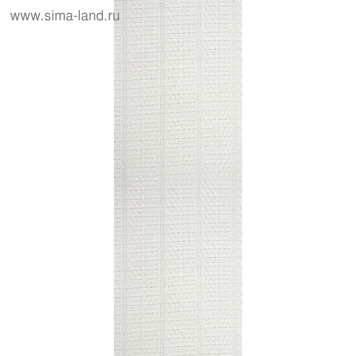 Комплект ламелей для вертикальных жалюзи «Бейрут», 5 шт, 180 см, цвет белый