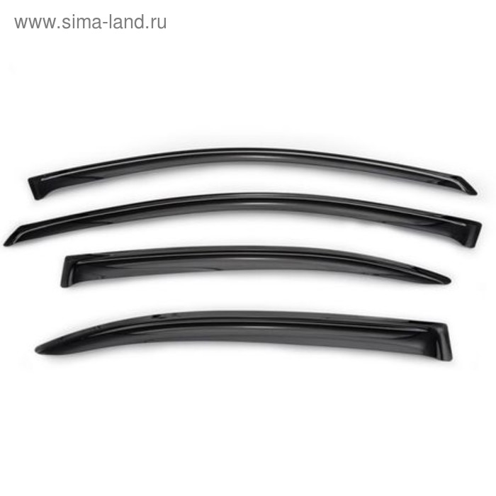 

Ветровики с серебристой окантовкой на Lexus GX 13, 4 ШТ, NLD.SLGX4600932CR
