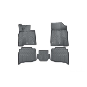 

Коврики KVEST 3D в салон Toyota LC-150 Prado, 2013->, 5 шт. (полистар, бежевый, черный)