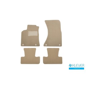 

Коврики в салон Klever Premium Chery Bonus A13 2010- н.в., сед., хб., 5 шт , текстиль, бежевые