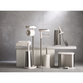 

Набор держатель для туалетной бумаги с подносом EasyStore + ёршик для унитаза Flex