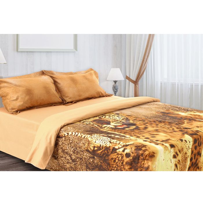 Постельное бельё "Этель 3Д" Сафари 2.0 сп 180*210 см 220*240 см 50*70 + 5 см 2 шт.