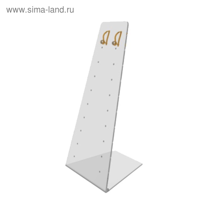 

Подставка под серьги 90*220*90, оргстекло 2 мм, прозрачный, В ЗАЩИТНОЙ ПЛЁНКЕ