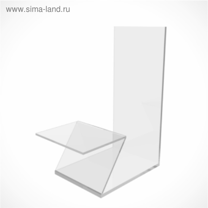 

Подставка под обувь 110*173*60, оргстекло 3 мм, прозрачный, В ЗАЩИТНОЙ ПЛЁНКЕ