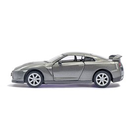 

Машина металлическая Nissan GT-R R35, 1:36, открываются двери, инерция, цвет серый