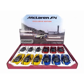 

Машина металлическая McLaren P1, 1:36, открываются двери, инерция, цвет желтый