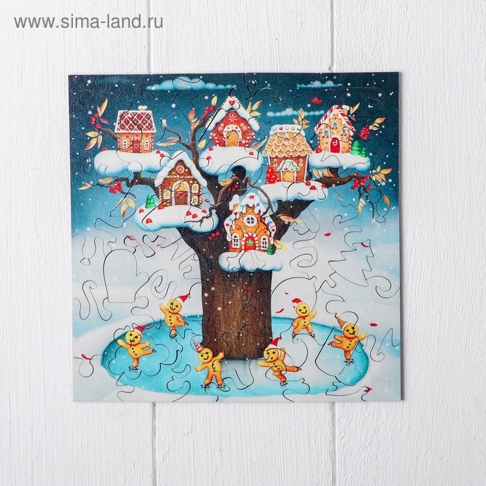 

Пазл «Пряничное настроение"