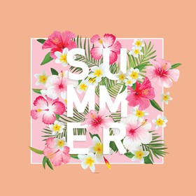 Термотрансфер «Summer», 17 × 20 см от Сима-ленд