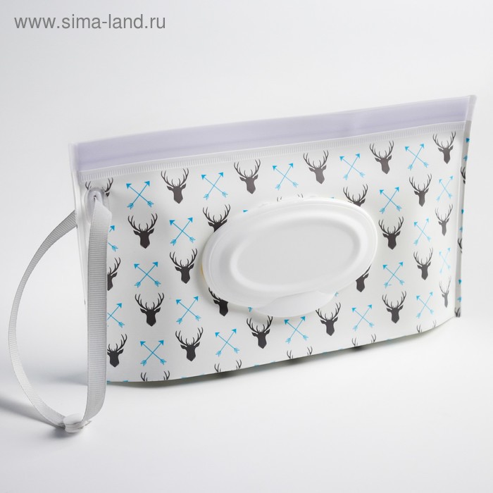 

Контейнер для салфеток с петелькой «Олени»