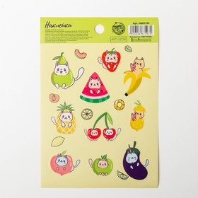 

Наклейки Fruits, 11 х 16 см