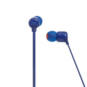 

Наушники JBL T110BT BLU, вкладыши, беспроводные, Bluetooth 4.0, синие