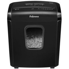 

Шредер Fellowes PowerShred 6M (P-4),фрагменты 4x12мм,6 листов одн,скрепки,скобы,пл.карты,13л