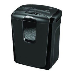 

Шредер Fellowes PowerShred M-8C (P-3), фрагменты 4x50мм, 8 листов одн, скобы, пл.карты, 15л