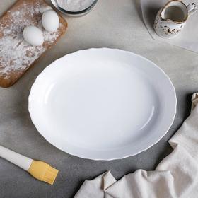 

Форма для запекания Oval, 3 л, 32×24 см, цвет белый