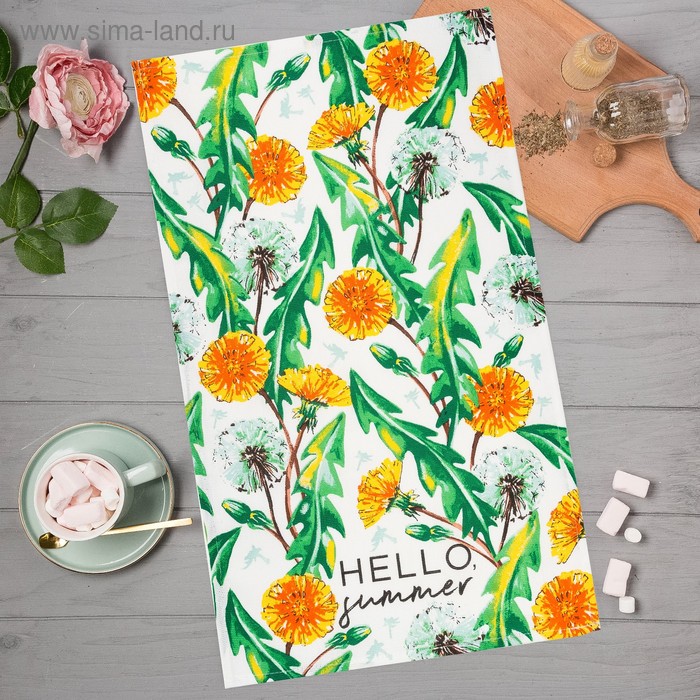 

Полотенце кухонное «Hello summer» 35х60 см
