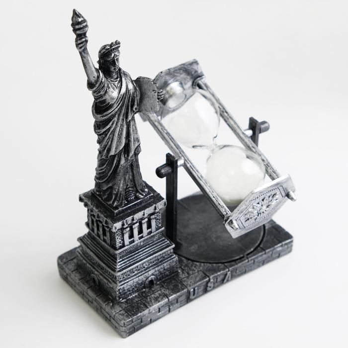 Песочные часы "Статуя Свободы", сувенирные, 13х7х20.5 см