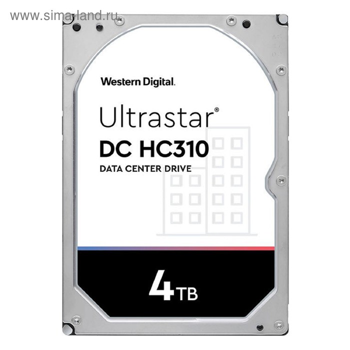 фото Жесткий диск wd original ultrastar dc hc310, 4тб, hdd, sas 3.0, 3.5"