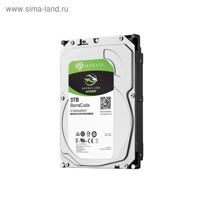 фото Жесткий диск seagate original barracuda, 3тб, sata-iii, 3.5"