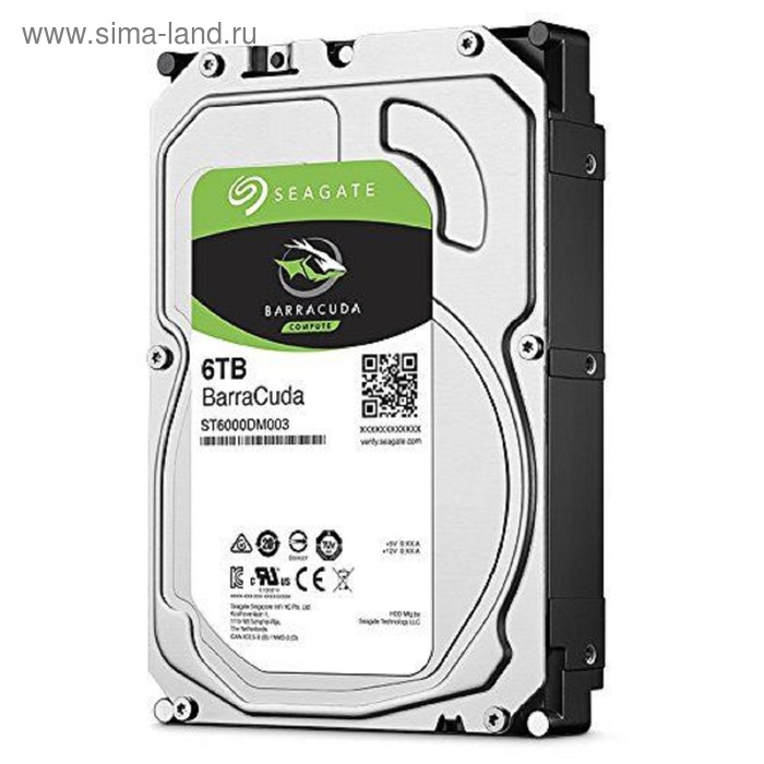 фото Жесткий диск seagate original barracuda, 6тб, sata-iii, 3.5"