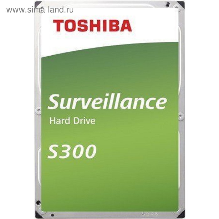 Жесткий диск Toshiba Surveillance S300, 10Тб, SATA-III, 3.5