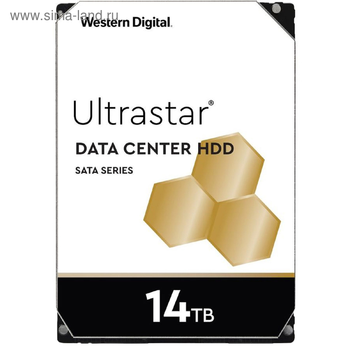 фото Жесткий диск wd original ultrastar dc hc530, 14тб, sata-iii, 3.5"