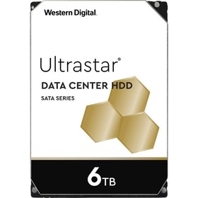 

Жесткий диск WD Original Ultrastar DC HC310, 6Тб, SATA-III, 3.5"