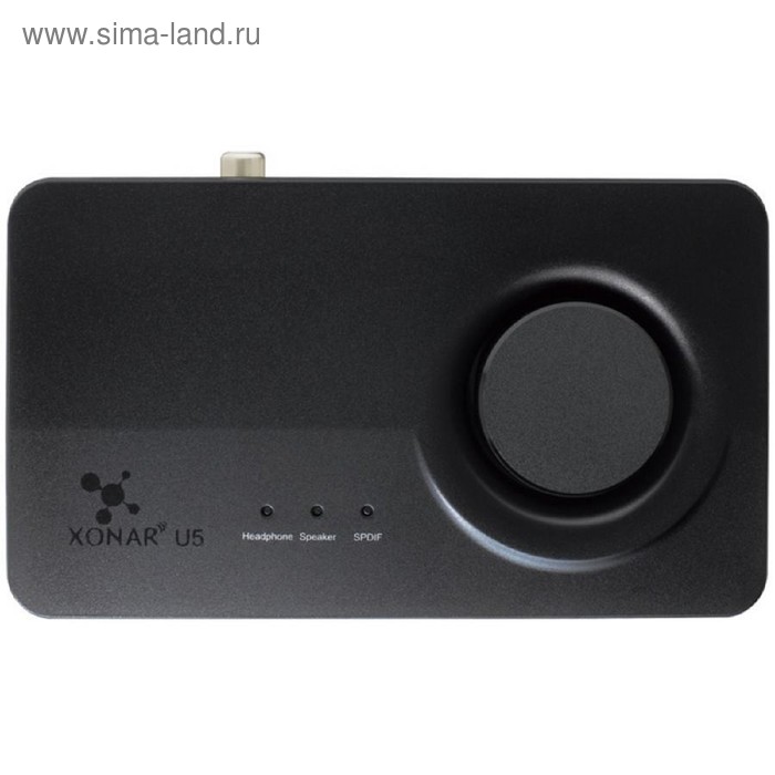 

Звуковая карта Asus USB Xonar U5 (С-Media CM6631A) 5.1