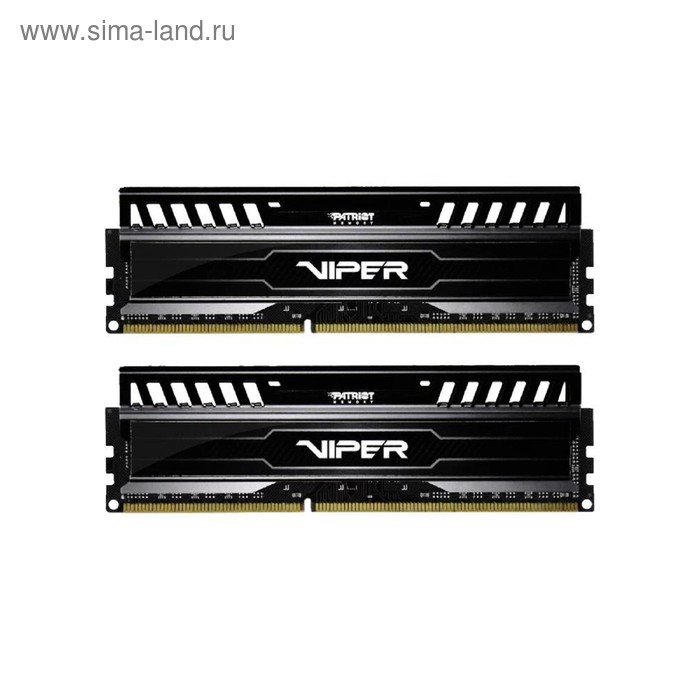 

Память DDR3 Patriot PV316G160C9K, 8Гбх2, PC3-12800, 1600 МГц, DIMM