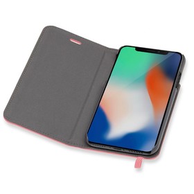 

Чехол флип-кейс Moleskine для Apple iPhone X IPHXXX, розовый (MO2CBPXD11)