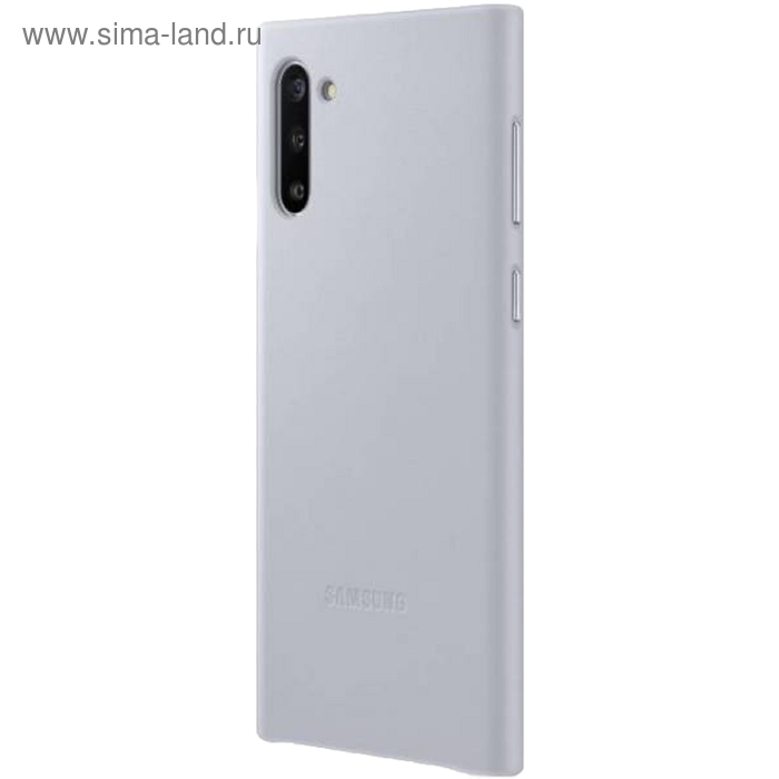 

Чехол клип-кейс для Samsung Galaxy Note 10 Leather Cover, серый (EF-VN970LJEGRU)