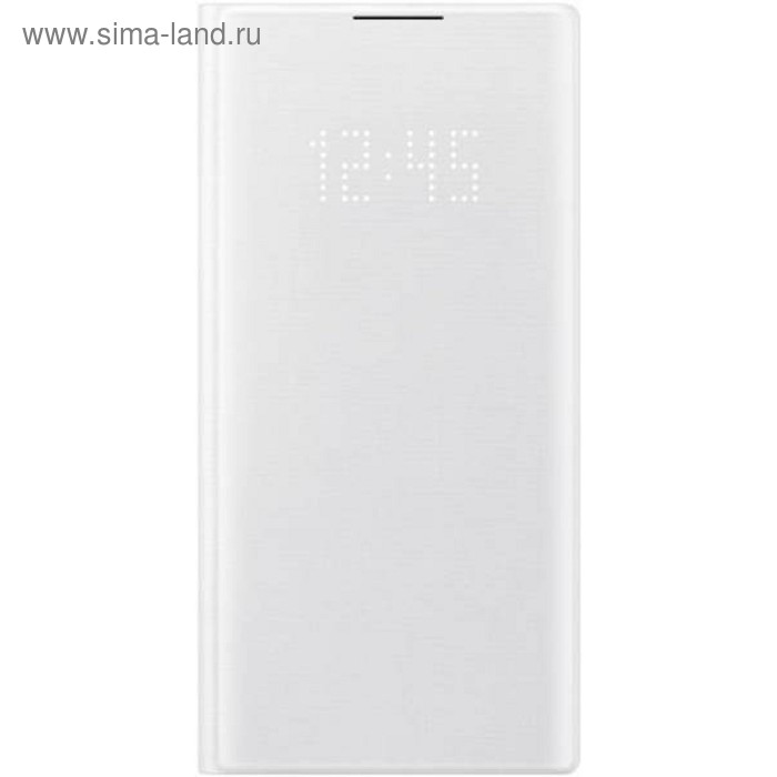 фото Чехол флип-кейс для samsung galaxy note 10 led view cover, белый (ef-nn970pwegru)