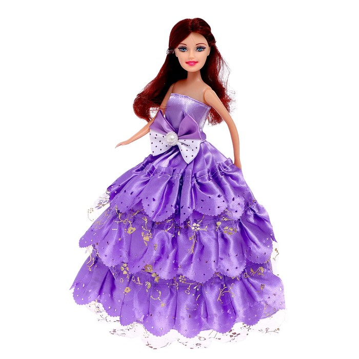 Кукла-модель «Даша» в платье, МИКС кукла модель шарнирная даша в платье с аксессуарами микс