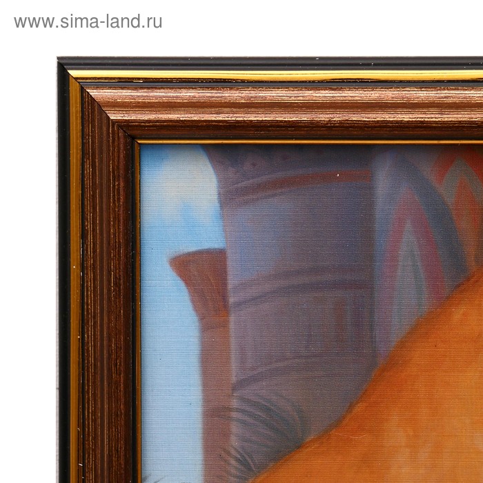 

Картина "Клеопатра со львами" 50х20 см (53х23см)