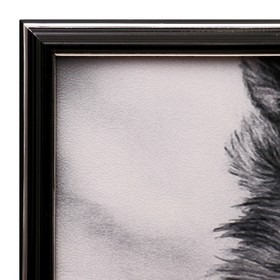 

Картина "Волк и волчица" 33х70 см (36х73см)