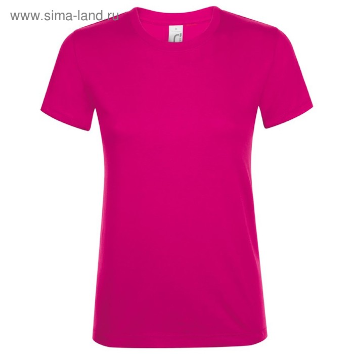 фото Футболка женская regent women, размер xxl, цвет ярко-розовый sol's