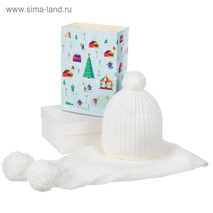 Комплект из шапки и шарфа Winter Fantasy 1238₽