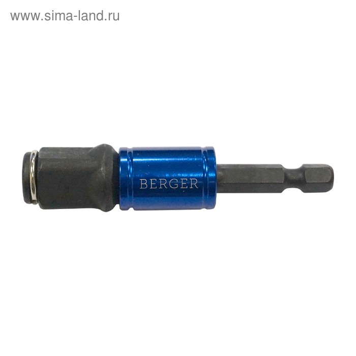 

Адаптер универсальный магнитный 2в1 BERGER BG2191, для торцевых головок 1/2", гильза 72 мм