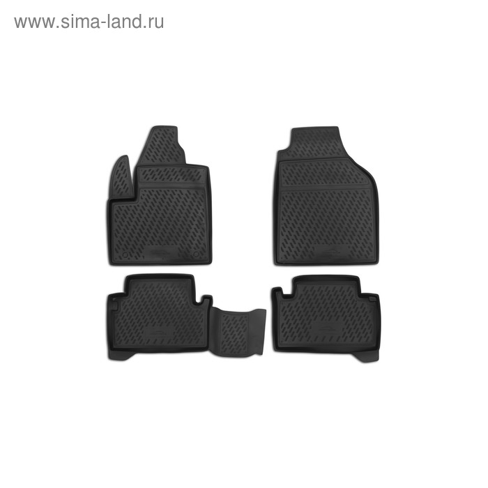 фото Коврики в салон ford transit connect 2002-2016, 2 шт. (полиуретан) element