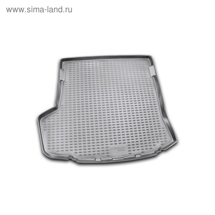 

Коврик в багажник TOYOTA Corolla 01/2007-2016, сед. (полиуретан, серый)