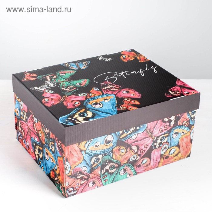 

Коробка складная «Butterfly», 31.2 х 25.6 х 16.1 см