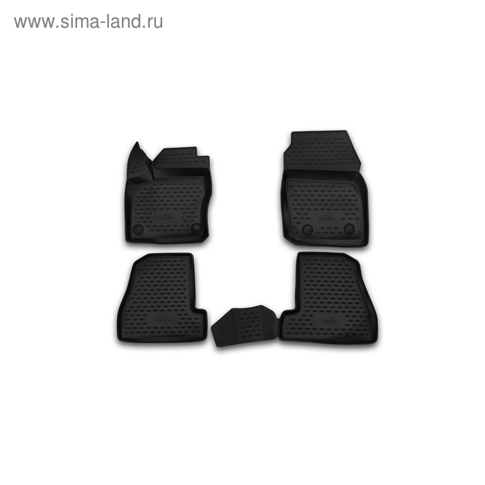 Коврики в салон FORD Focus II 2004-2011 передние (полиуретан) коврики в салон ford focus 3 04 2011 2015 4 шт полиуретан