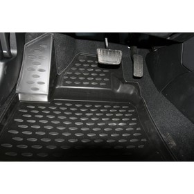

Коврики в салон KIA Cee'd 2006-2012, 4 шт. (полиуретан, бежевые)