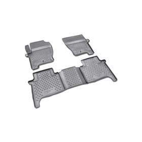 

Коврики в салон LAND ROVER Range Rover Sport 2005-2012, 4 шт. (полиуретан, серые)